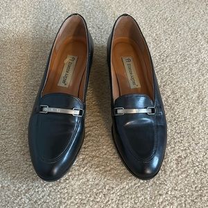 Etienne Aigner Black Loafers sz 7.5M
